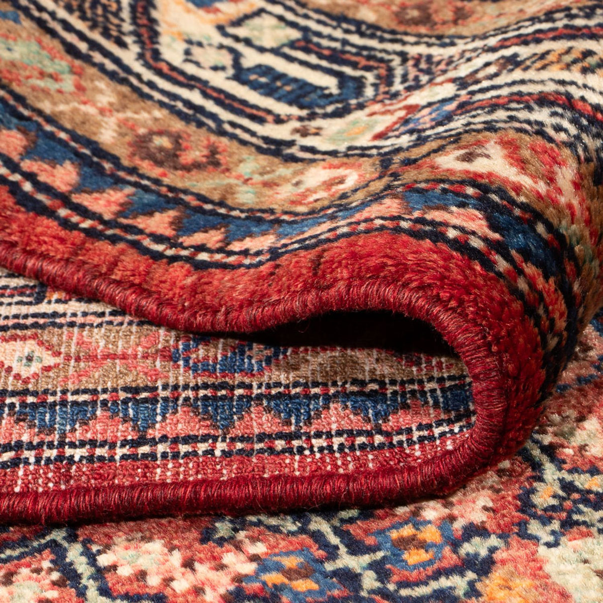 Persisk matta - Nomadic - Kungliga - 221 x 132 cm - röd