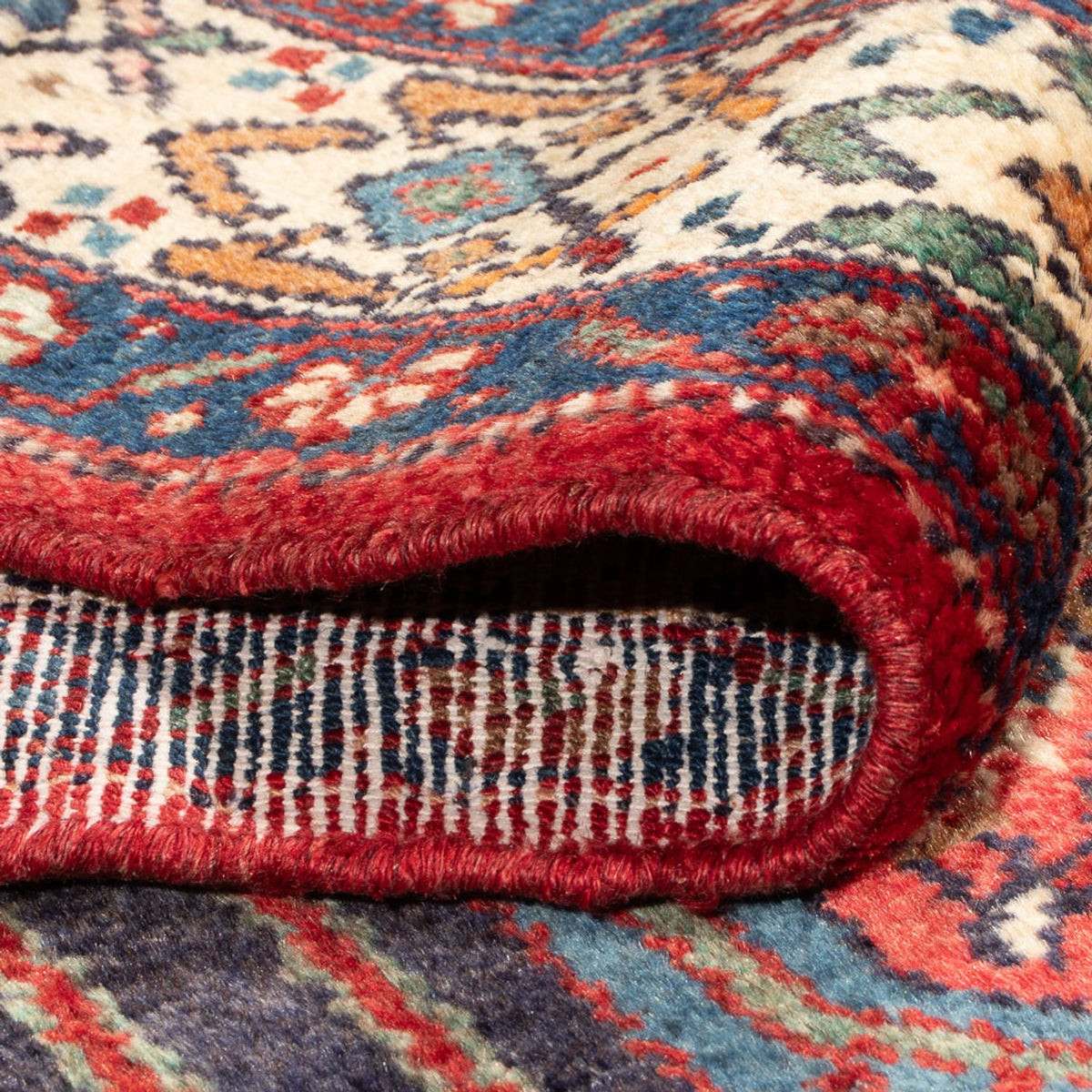 Persisk matta - Nomadic - Kungliga - 244 x 137 cm - blå