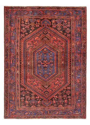 Persisk matta - Nomadic - Kungliga - 197 x 142 cm - röd