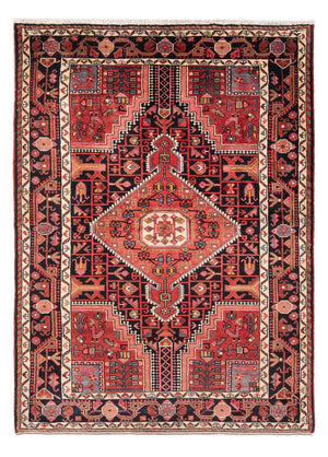 Persisk matta - Nomadic - Kungliga - 204 x 132 cm - mörkblå