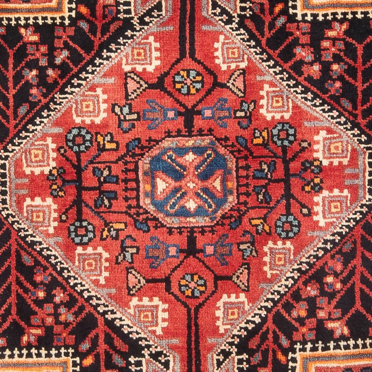 Persisk matta - Nomadic - Kungliga - 183 x 114 cm - mörkblå