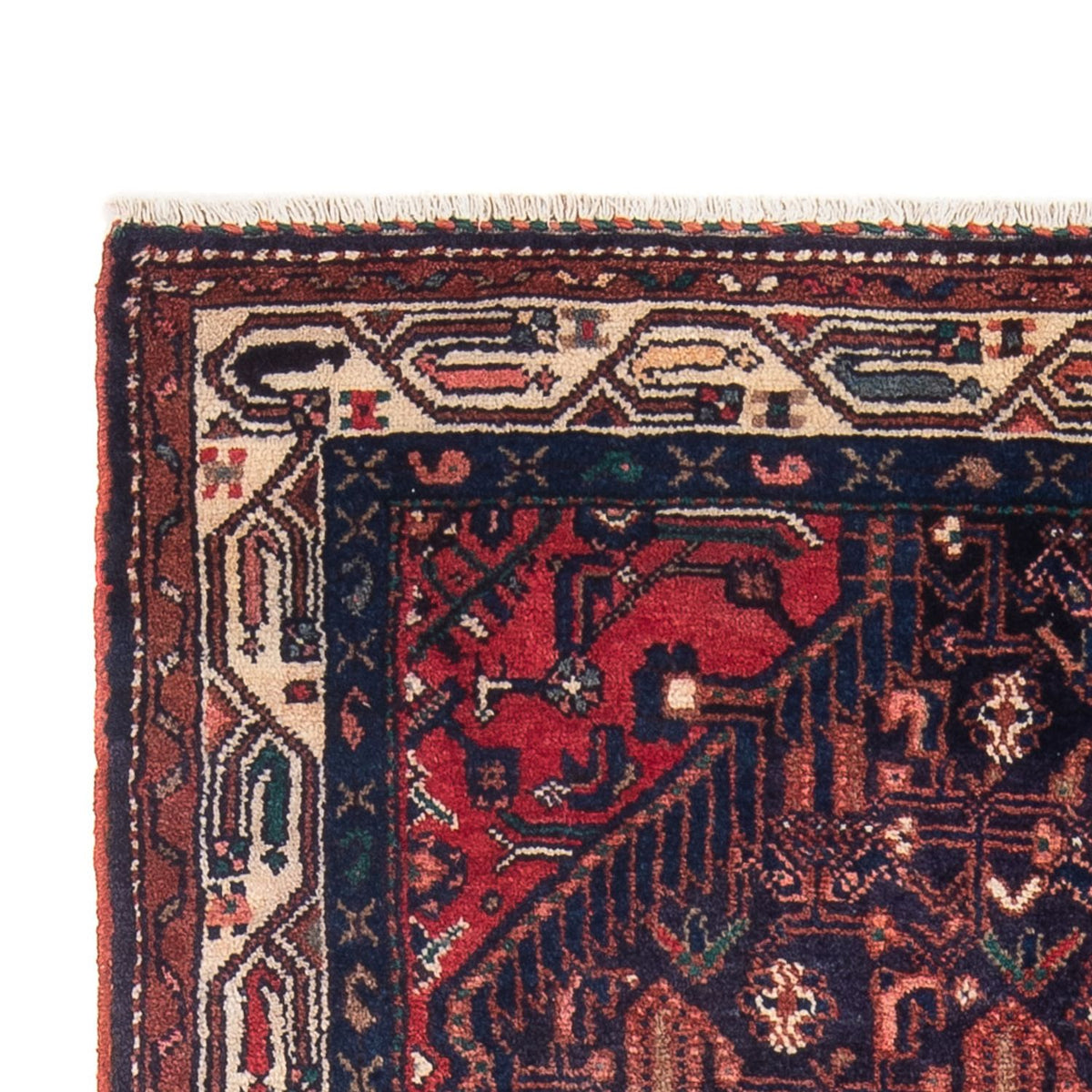 Runner Persisk matta - Nomadic - 233 x 112 cm - mörkblå