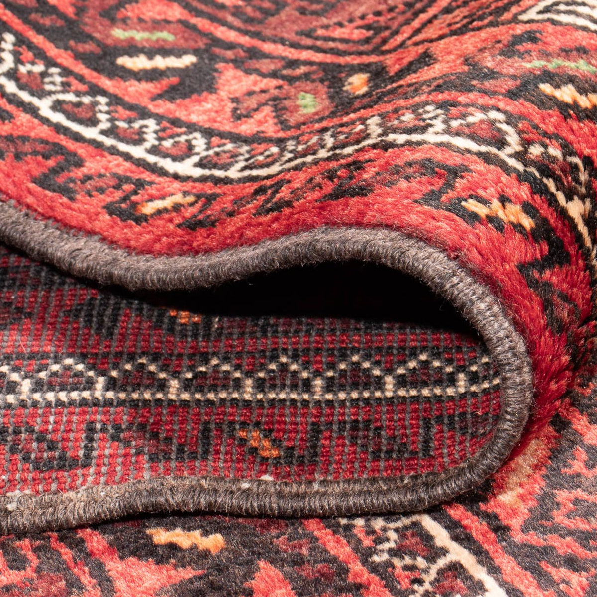 Persisk matta - Nomadic - Kungliga - 218 x 134 cm - röd