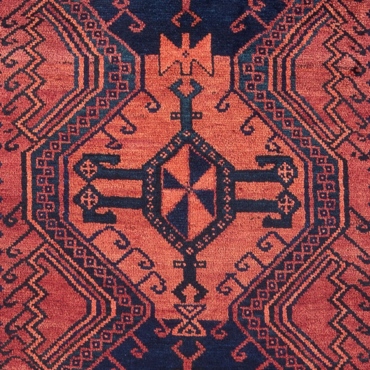 Persisk matta - Nomadic - Kungliga - 196 x 125 cm - röd