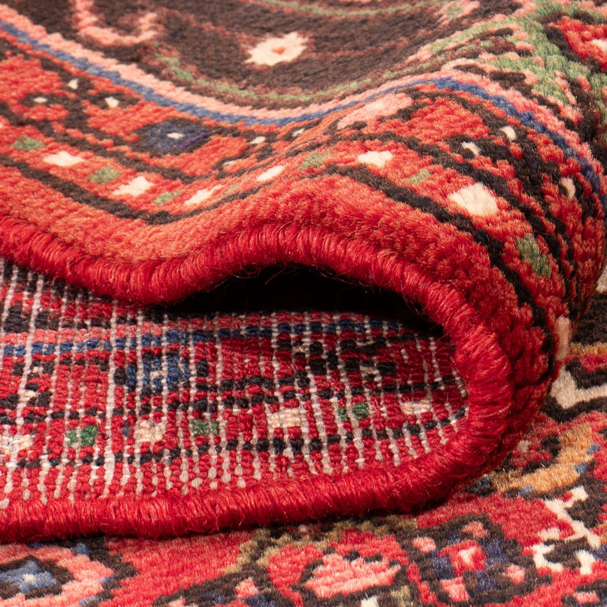 Persisk matta - Nomadic - Kungliga - 225 x 156 cm - röd