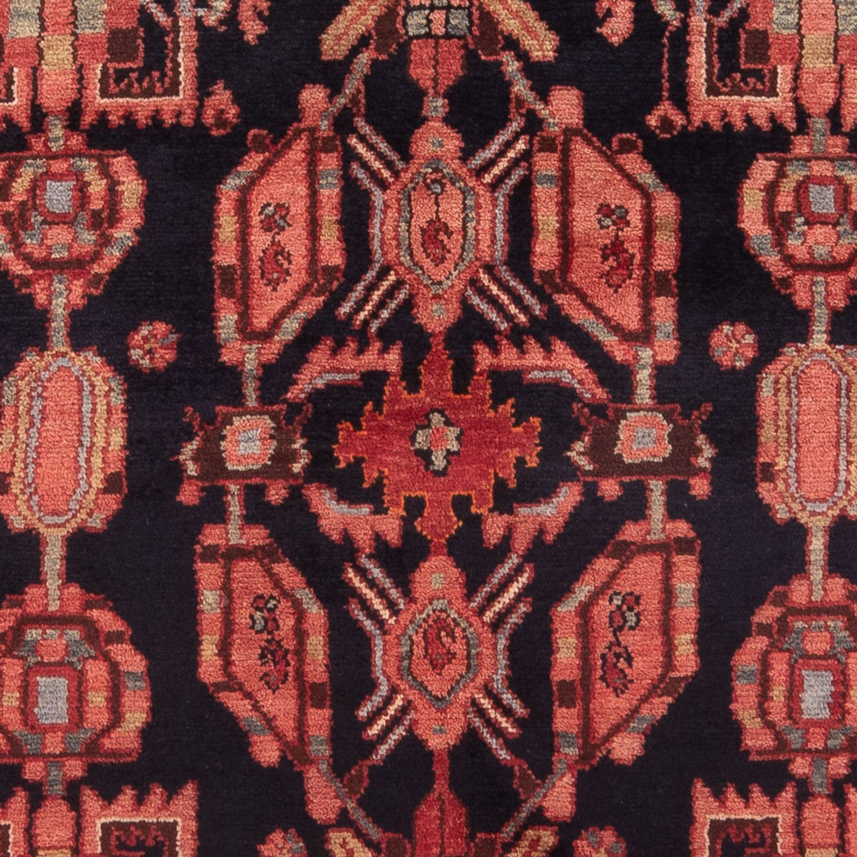 Persisk matta - Nomadic - Kungliga - 210 x 136 cm - mörkblå