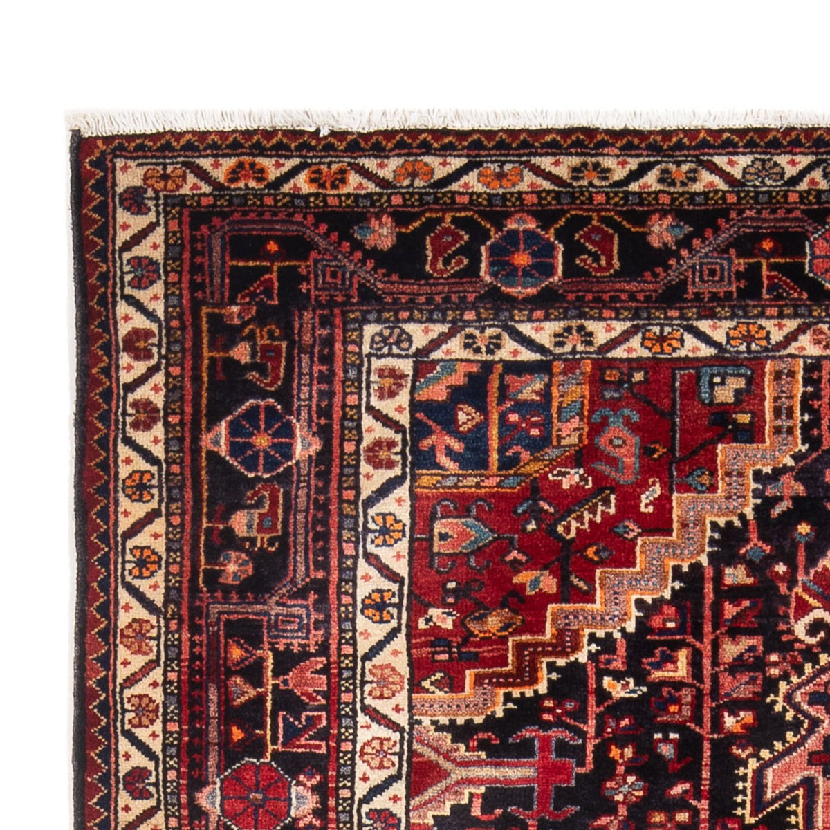 Persisk matta - Nomadic - Kungliga - 232 x 145 cm - mörkblå