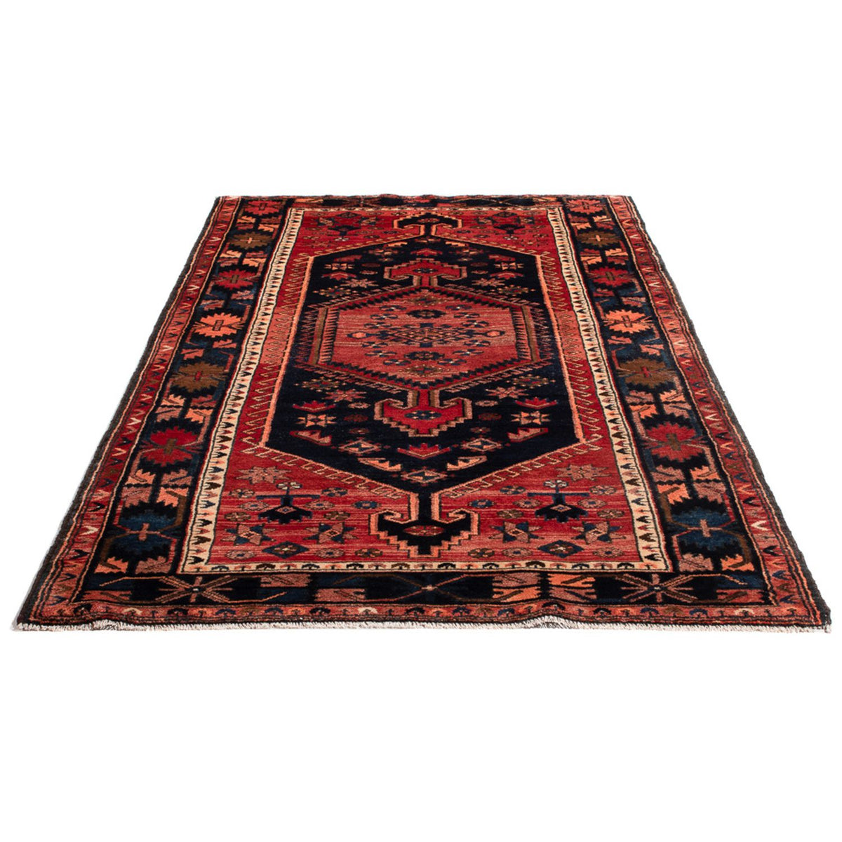 Runner Persisk matta - Nomadic - 235 x 123 cm - mörkblå