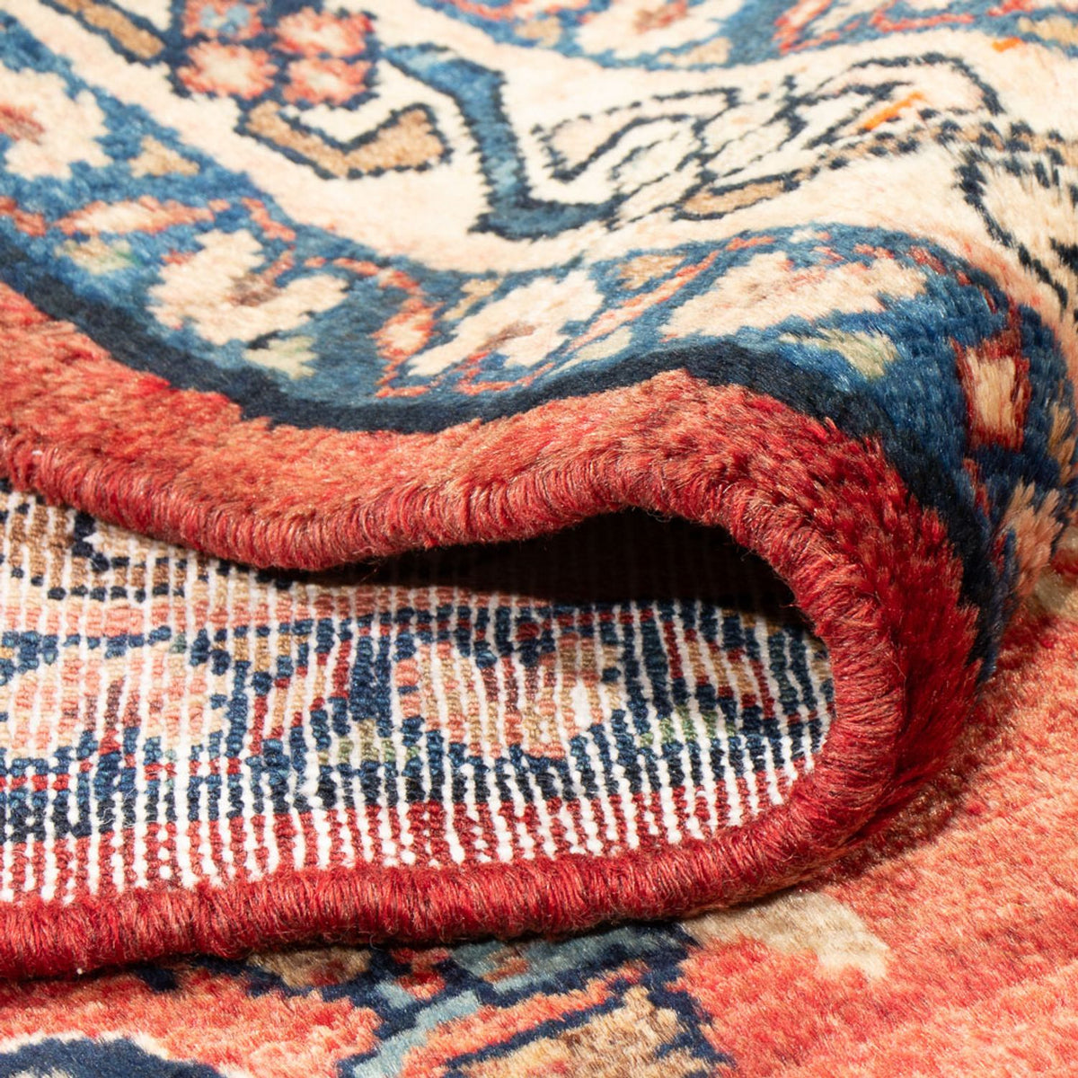 Persisk matta - Nomadic - Kungliga - 200 x 135 cm - röd