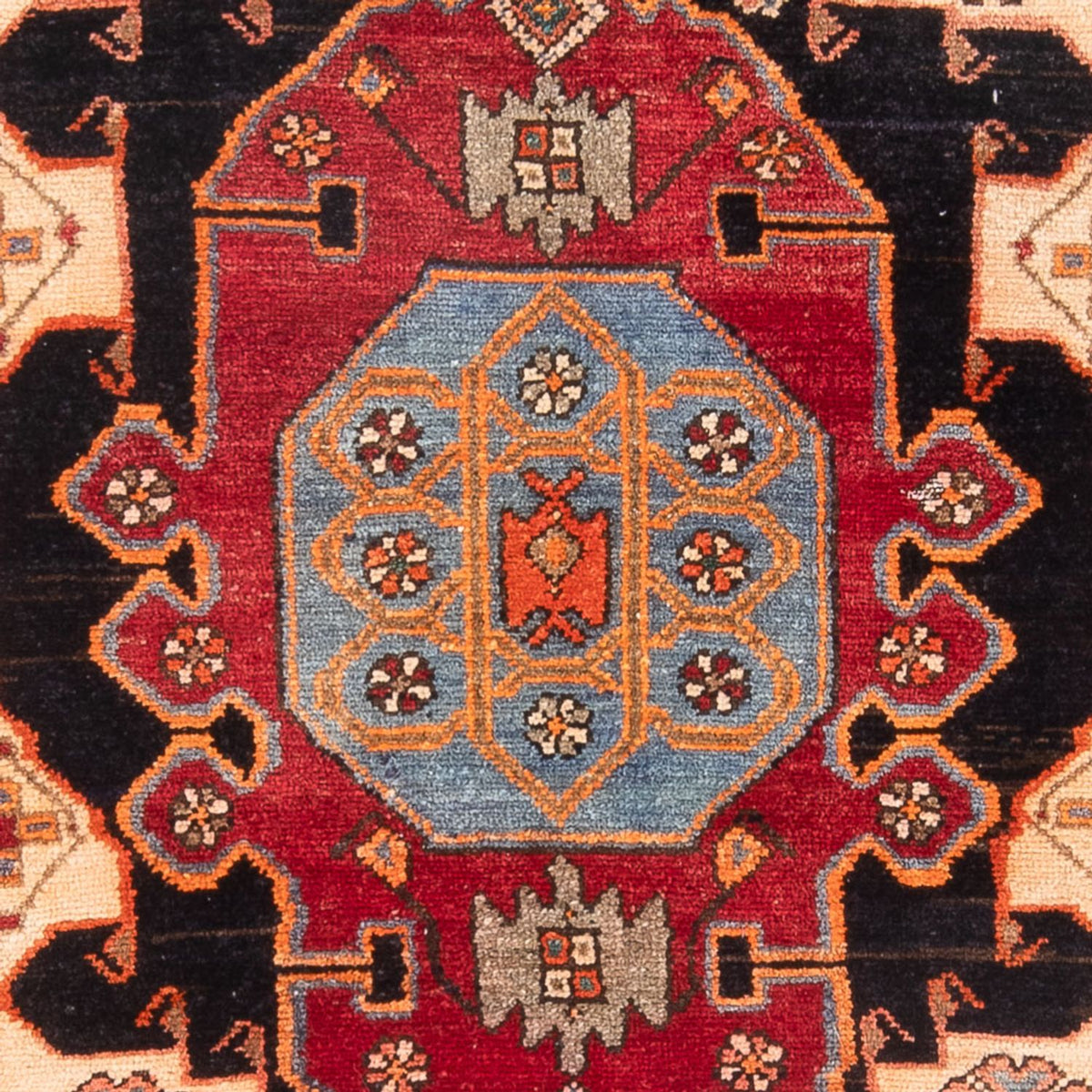 Persisk matta - Nomadic - 203 x 125 cm - mörkblå