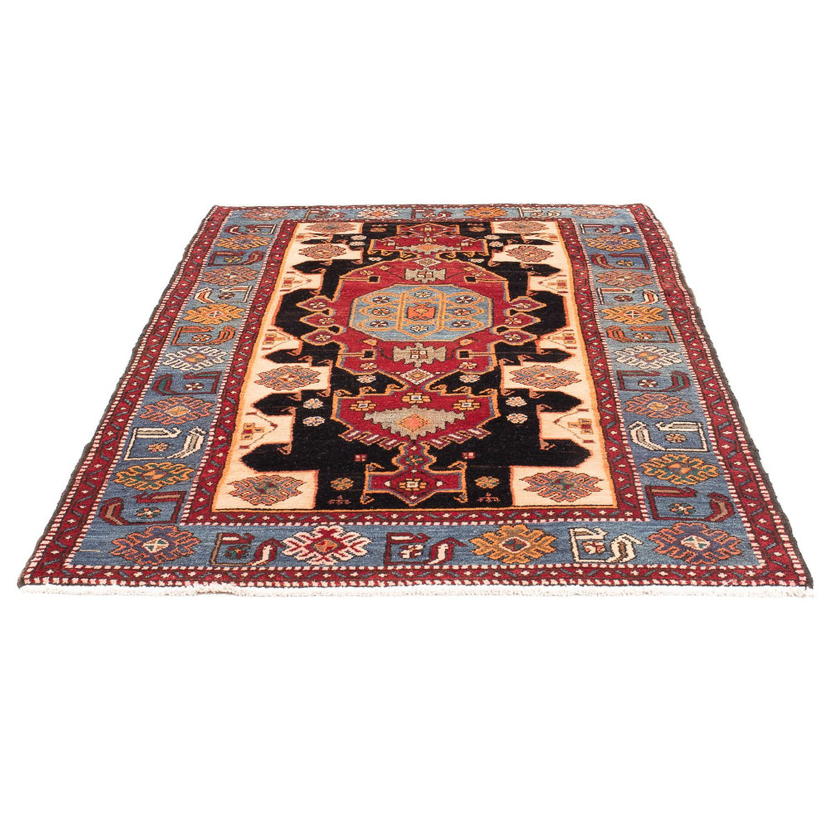 Persisk matta - Nomadic - 203 x 125 cm - mörkblå