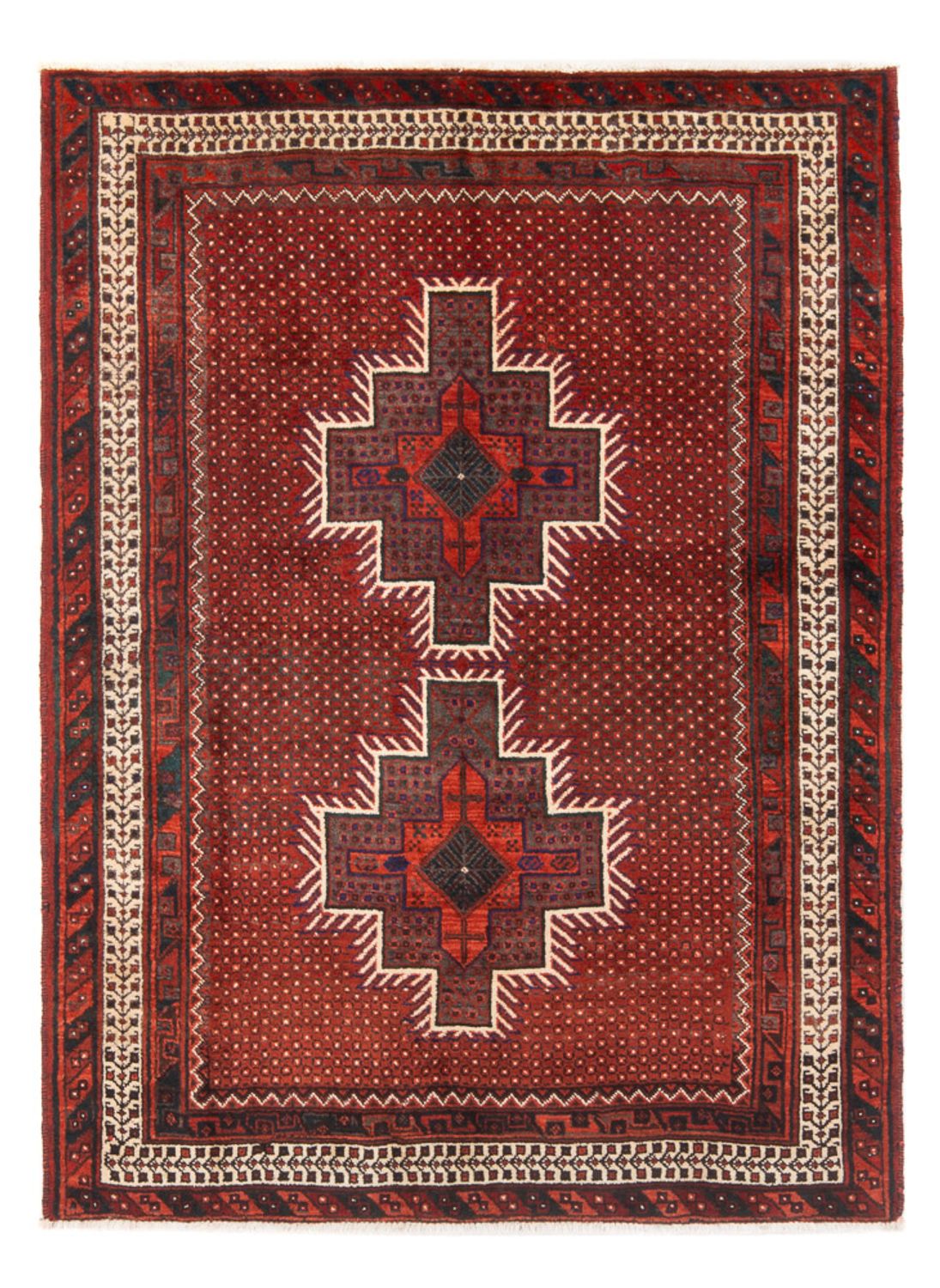 Persisk matta - Nomadic - 186 x 131 cm - röd