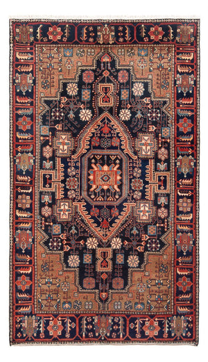 Persisk matta - Nomadic - 218 x 138 cm - mörkblå