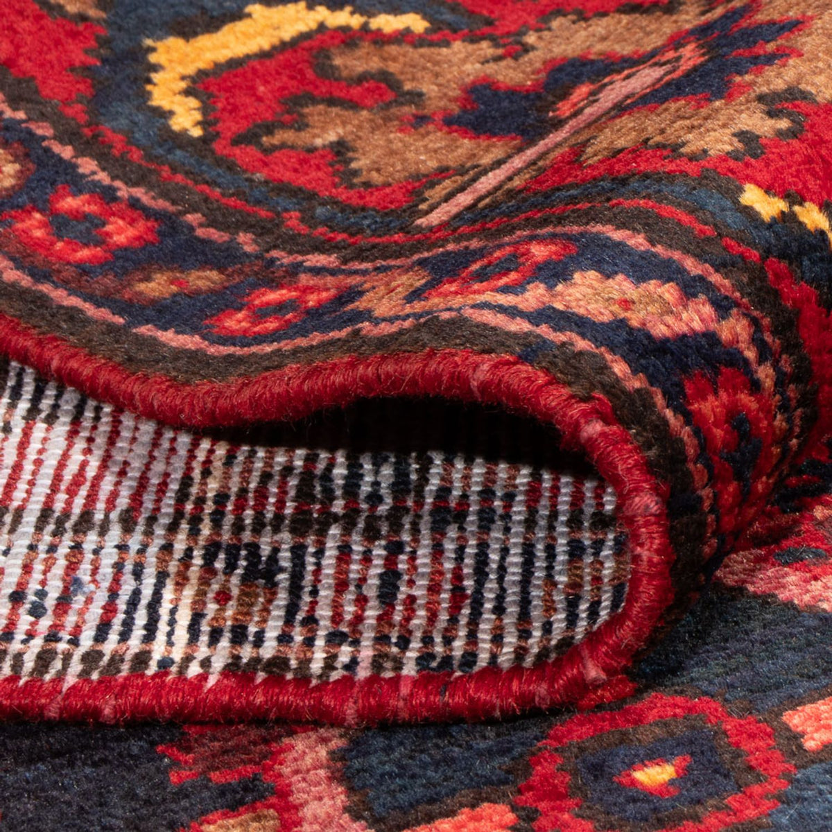 Persisk matta - Nomadic - 210 x 140 cm - mörkblå