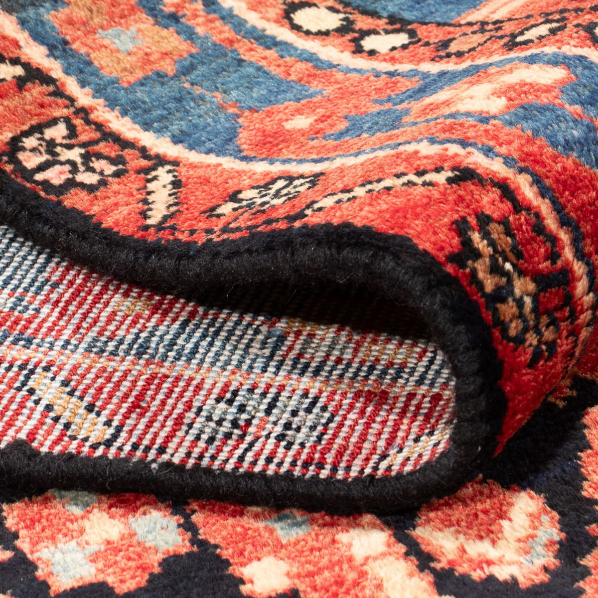 Persisk matta - Nomadic - 208 x 135 cm - mörkblå