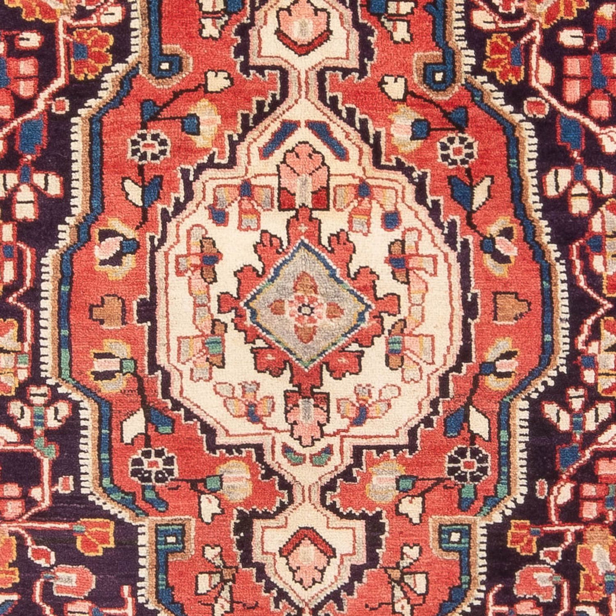 Persisk matta - Nomadic - 210 x 132 cm - mörkblå