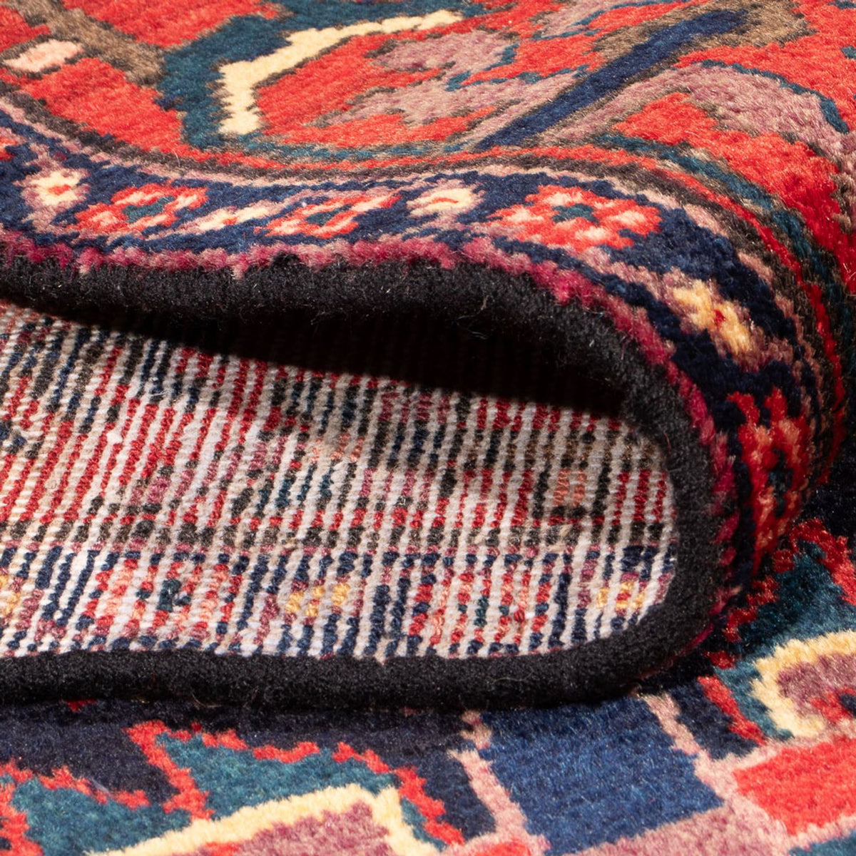 Persisk matta - Nomadic - 200 x 138 cm - mörkblå