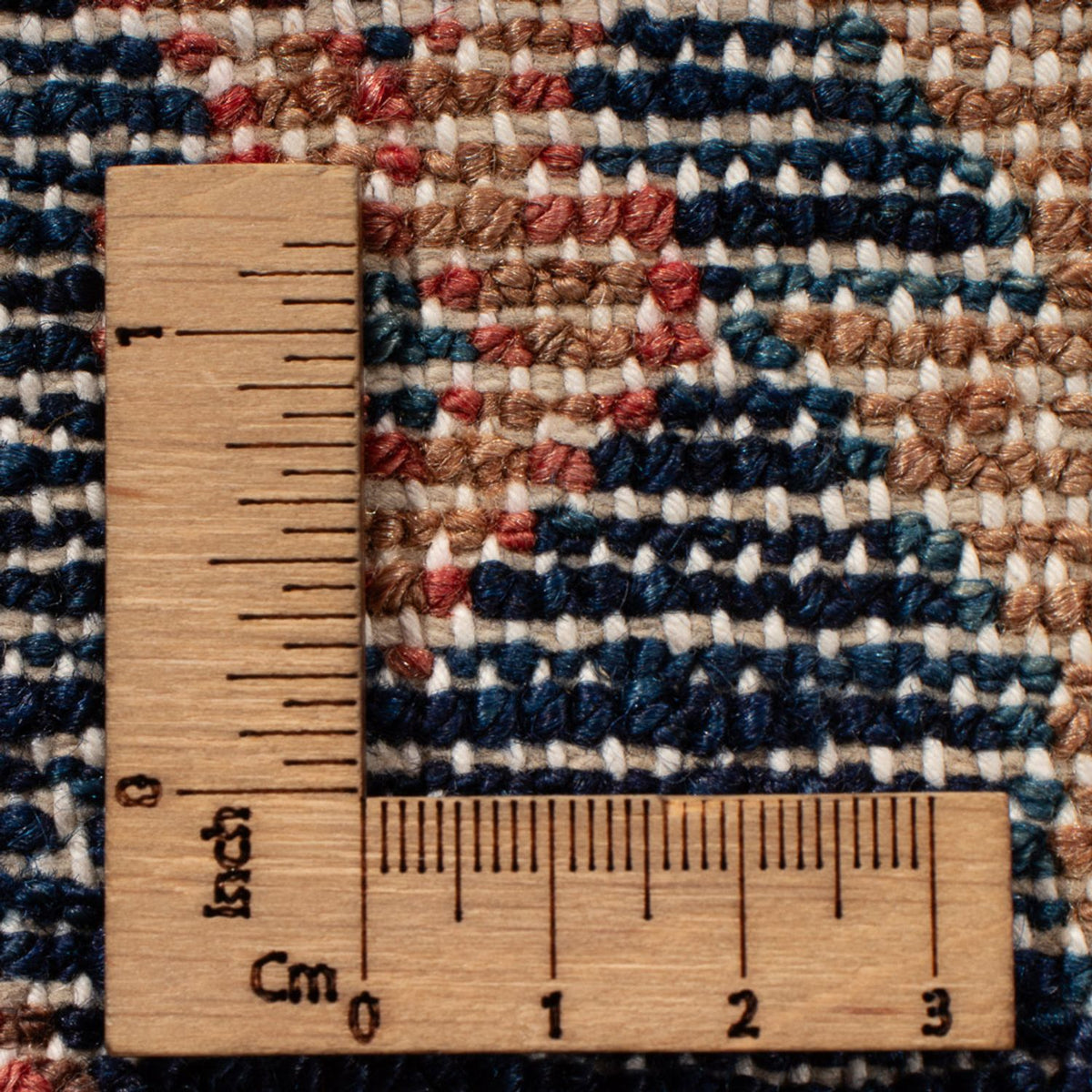 Persisk matta - Nomadic - 212 x 146 cm - mörkblå