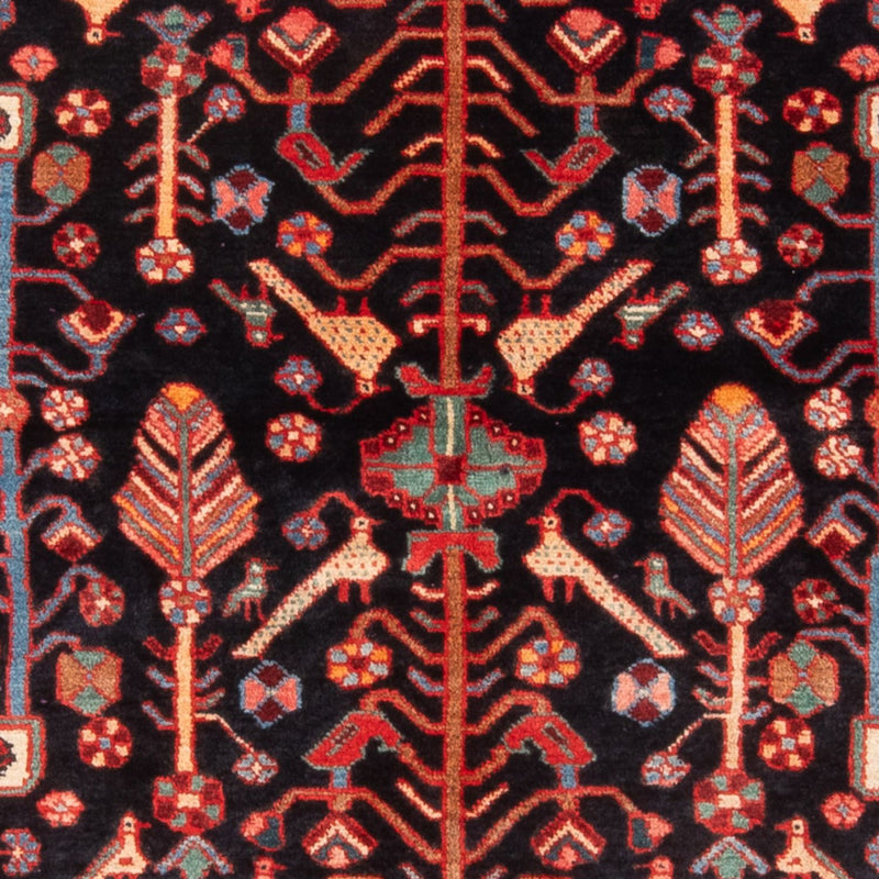 Persisk matta - Nomadic - 205 x 140 cm - mörkblå