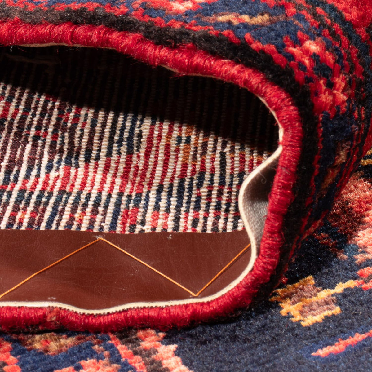 Persisk matta - Nomadic - 201 x 132 cm - mörkblå