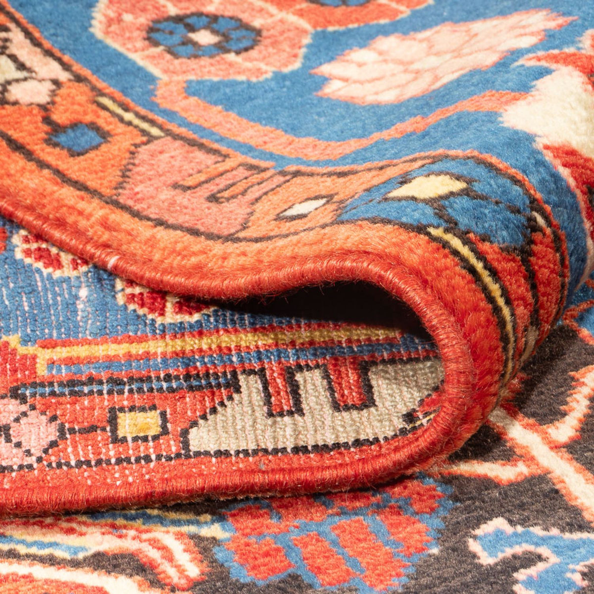 Persisk matta - Nomadic - 237 x 155 cm - mörkblå