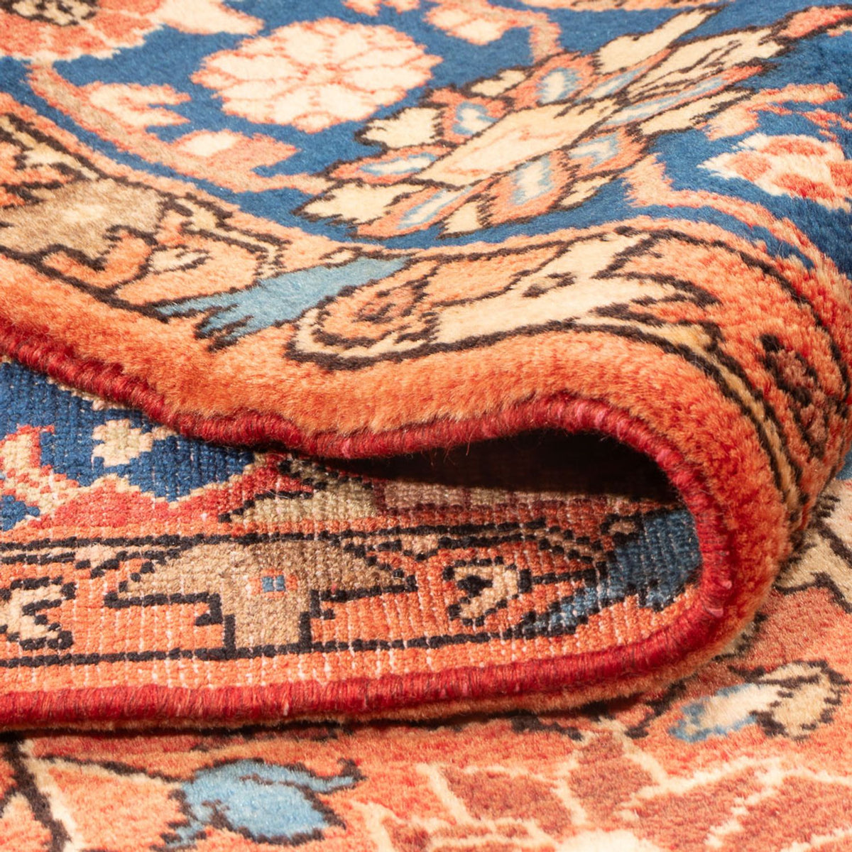 Persisk matta - Nomadic - 240 x 155 cm - ljusröd