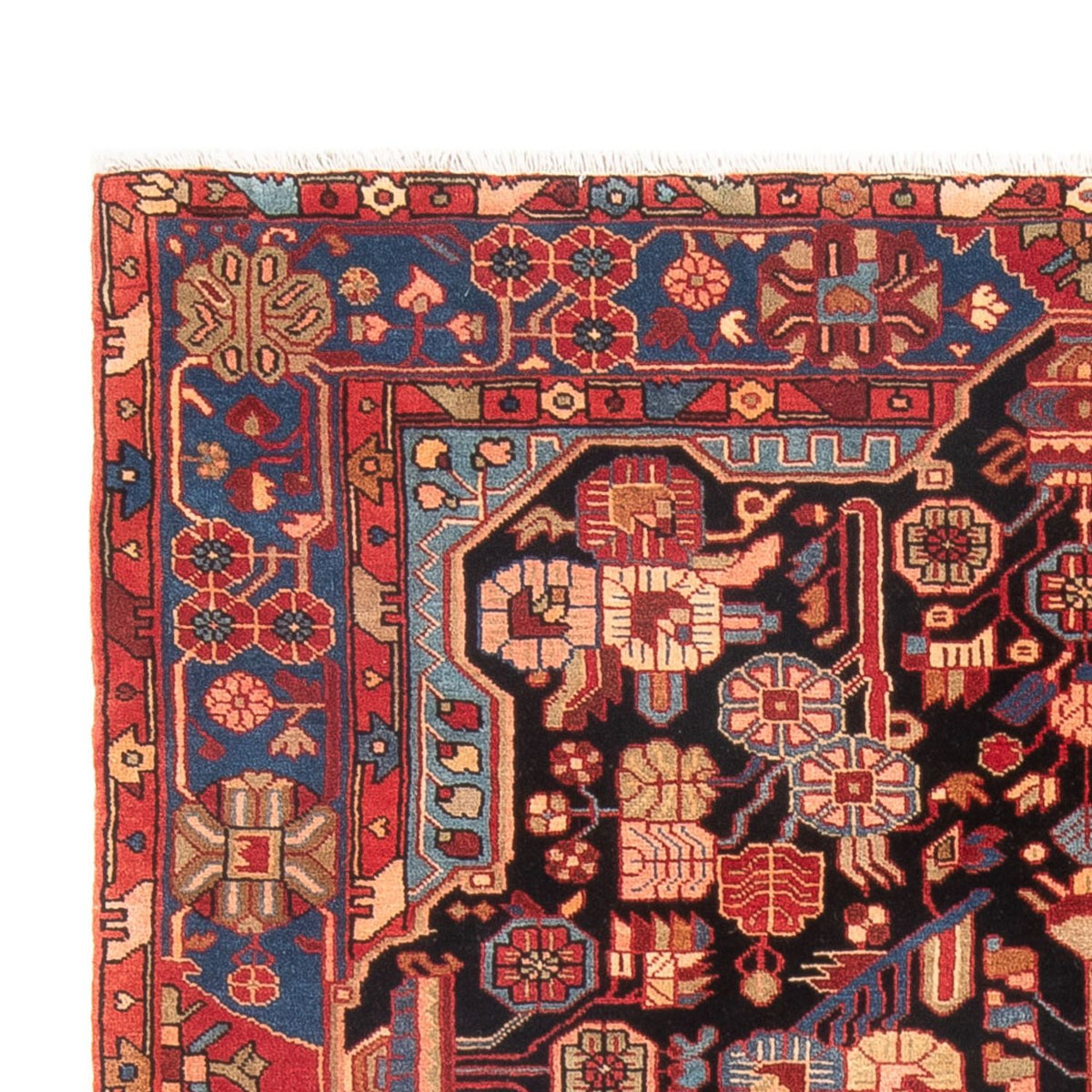 Persisk matta - Nomadic - 244 x 150 cm - mörkblå