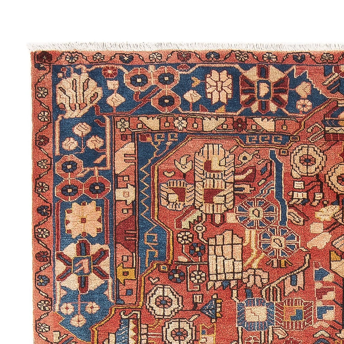 Persisk matta - Nomadic - 220 x 157 cm - ljusröd