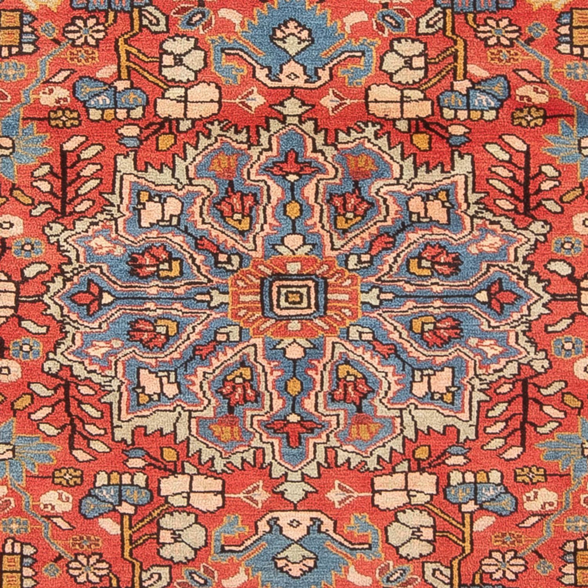 Persisk matta - Nomadic - 225 x 157 cm - ljusröd