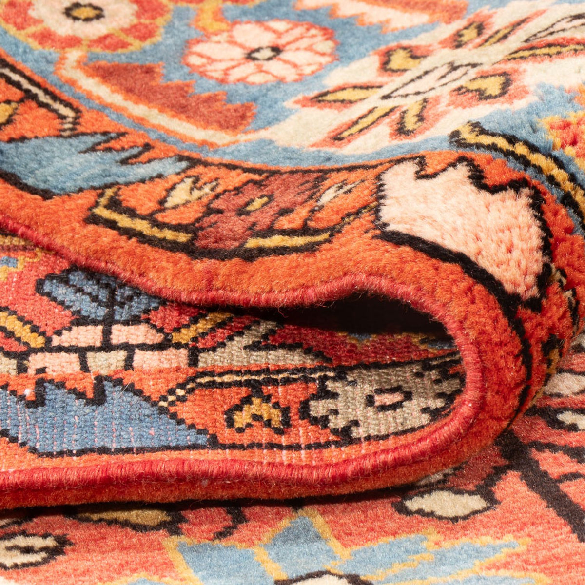 Persisk matta - Nomadic - 225 x 157 cm - ljusröd