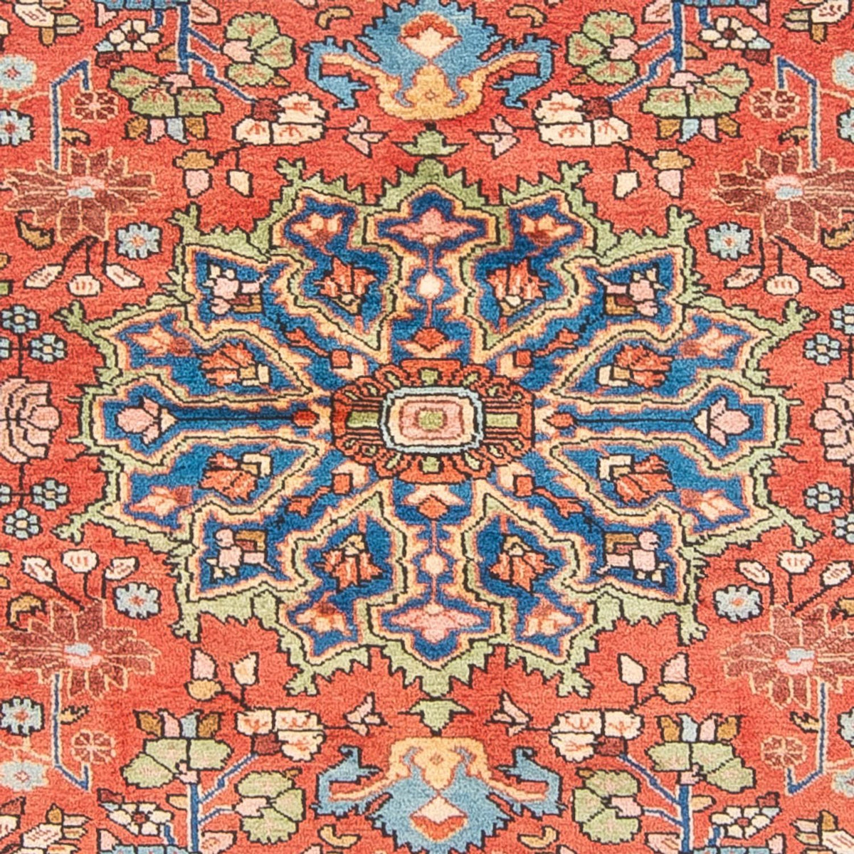 Persisk matta - Nomadic - 220 x 150 cm - ljusröd