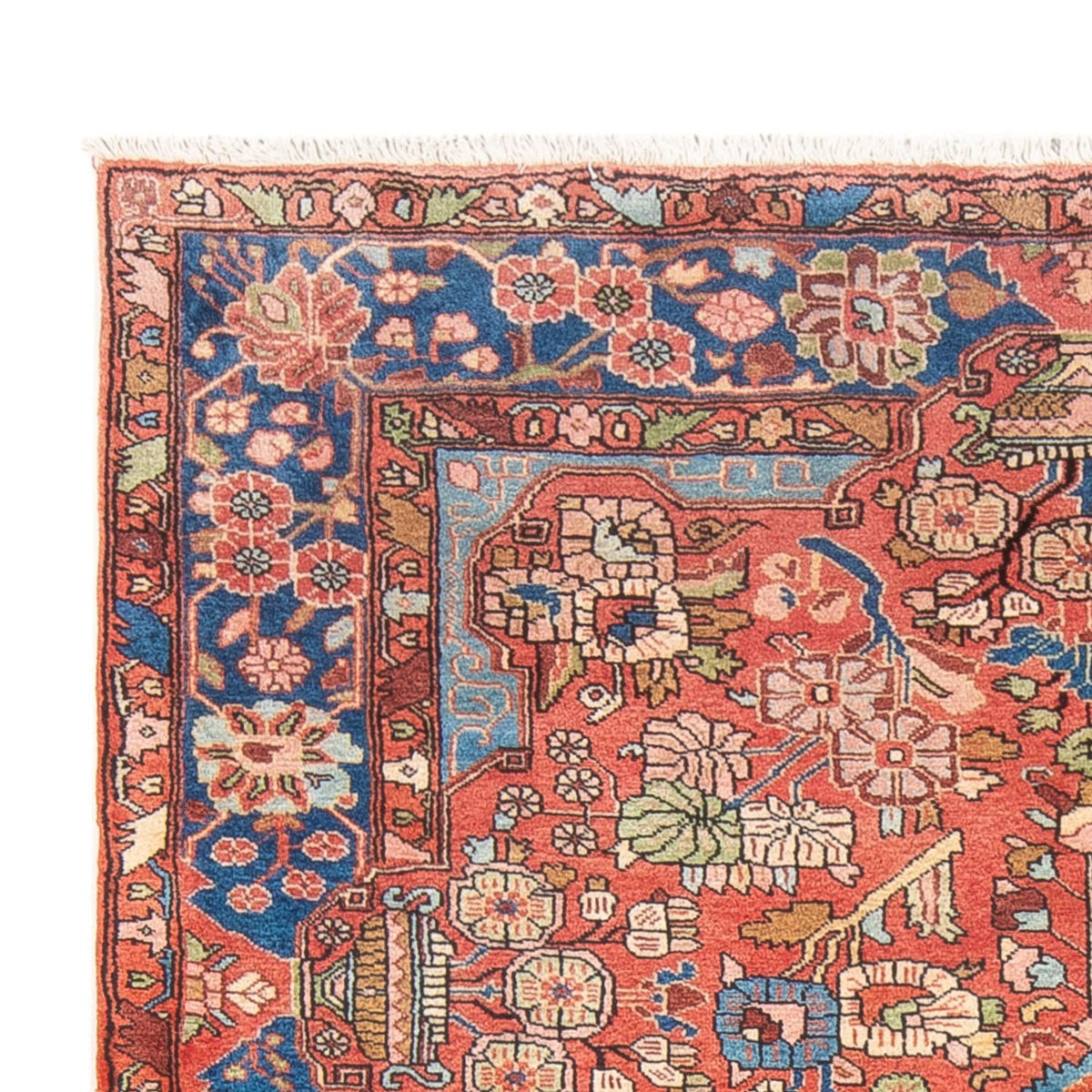 Persisk matta - Nomadic - 220 x 150 cm - ljusröd