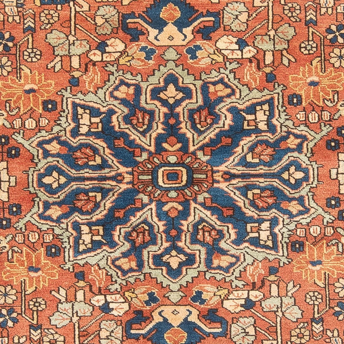 Persisk matta - Nomadic - 246 x 160 cm - orange