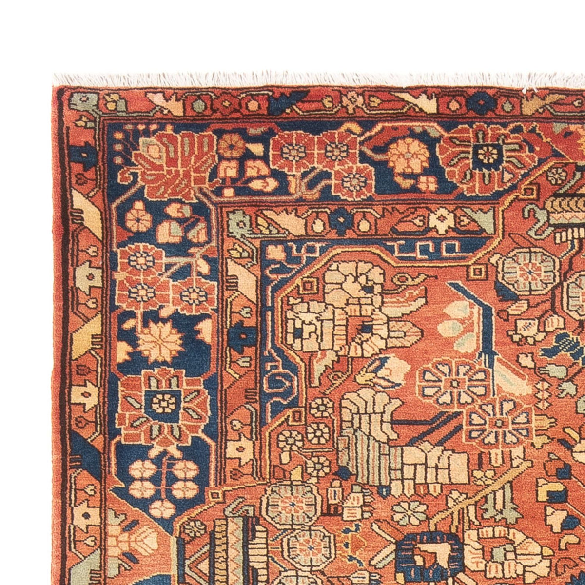 Persisk matta - Nomadic - 246 x 160 cm - orange