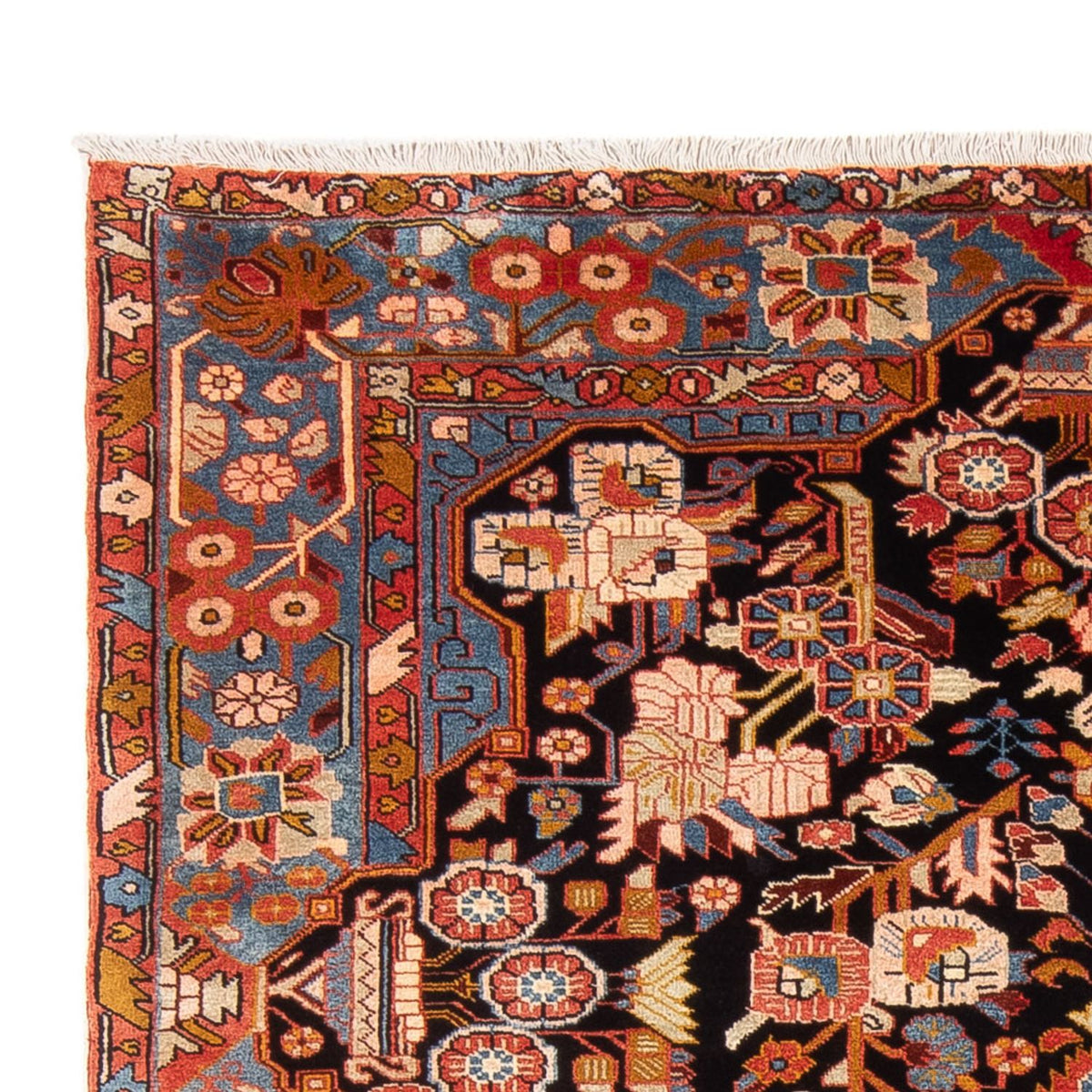 Persisk matta - Nomadic - 235 x 162 cm - bordeaux röd