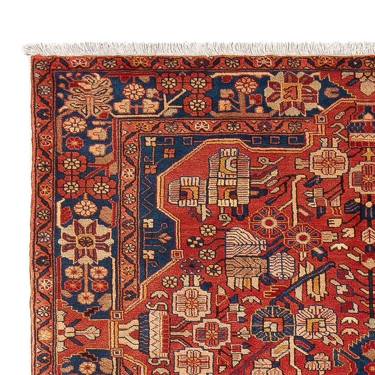 Persisk matta - Nomadic - 232 x 157 cm - ljusröd