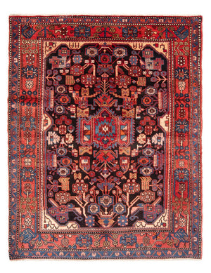 Persisk matta - Nomadic - 220 x 157 cm - mörkblå