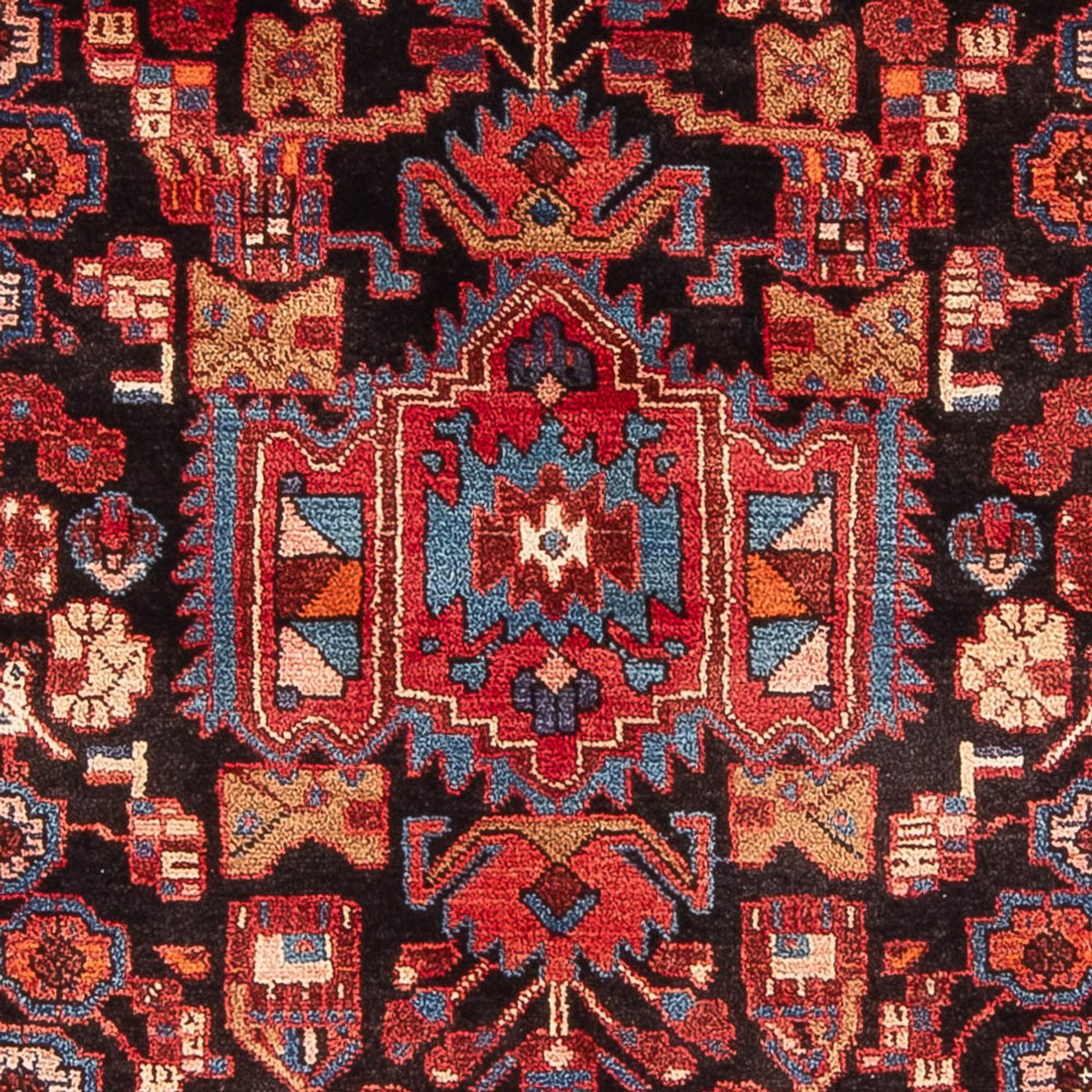 Persisk matta - Nomadic - 220 x 157 cm - mörkblå