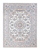 Nain - 9La Mattan 153x196cm - Persisk matta - grädde