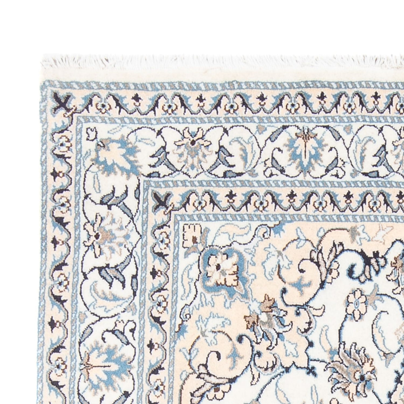 Persisk matta - Nain - Royal - 200 x 144 cm - grädde