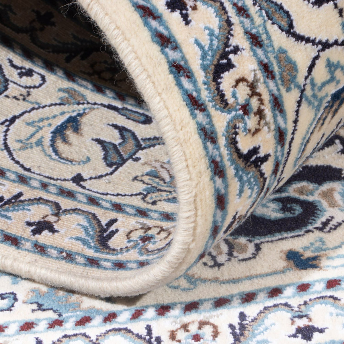 Persisk matta - Nain - Royal - 198 x 147 cm - mörkblå