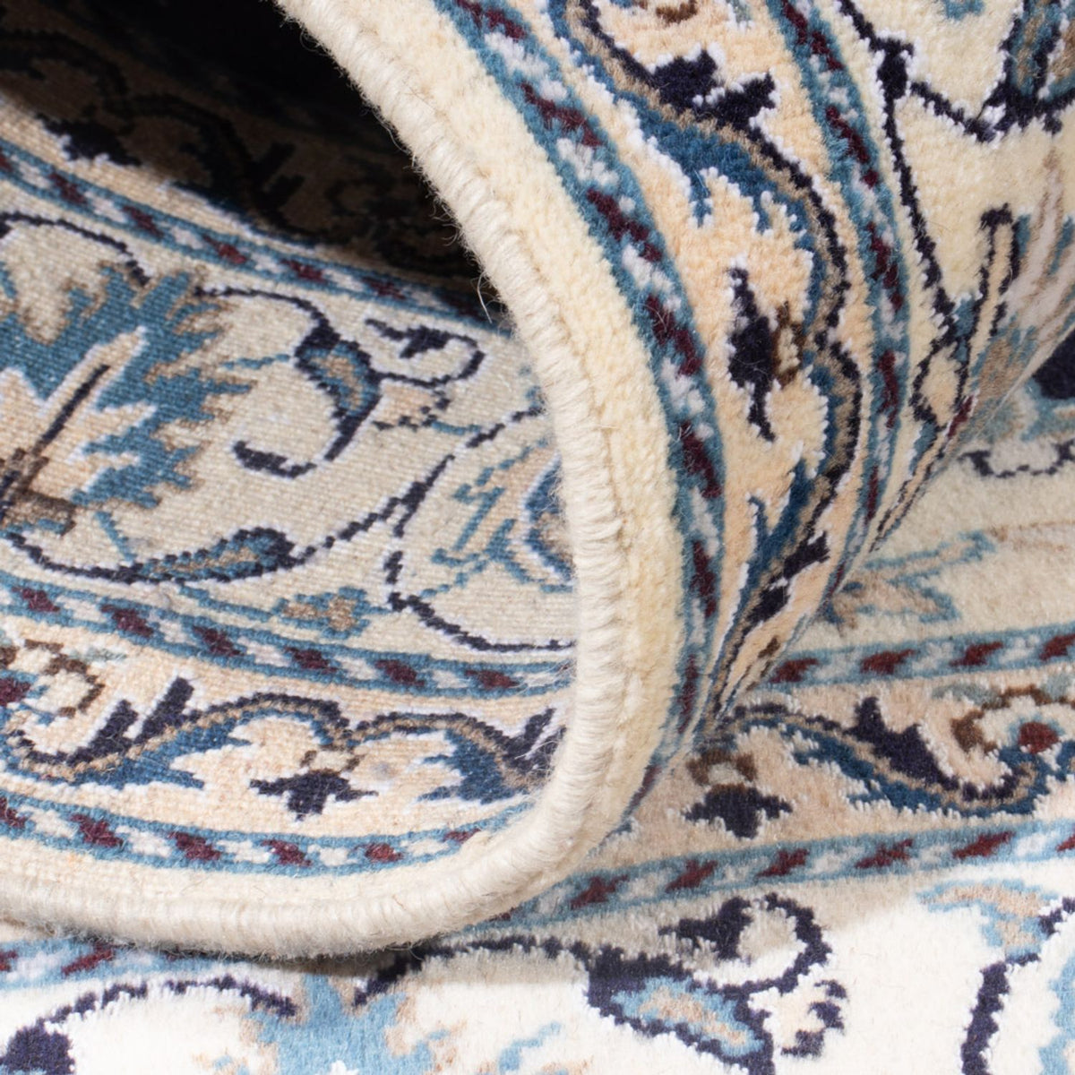 Persisk matta - Nain - Royal - 193 x 148 cm - mörkblå