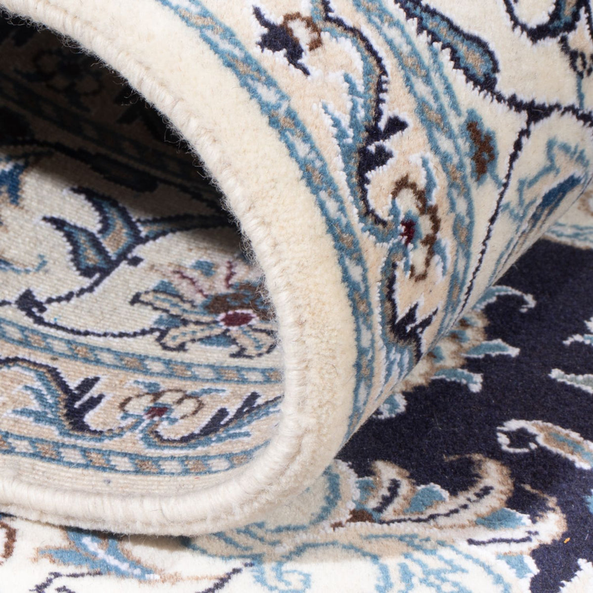 Persisk matta - Nain - Royal - 213 x 150 cm - mörkblå