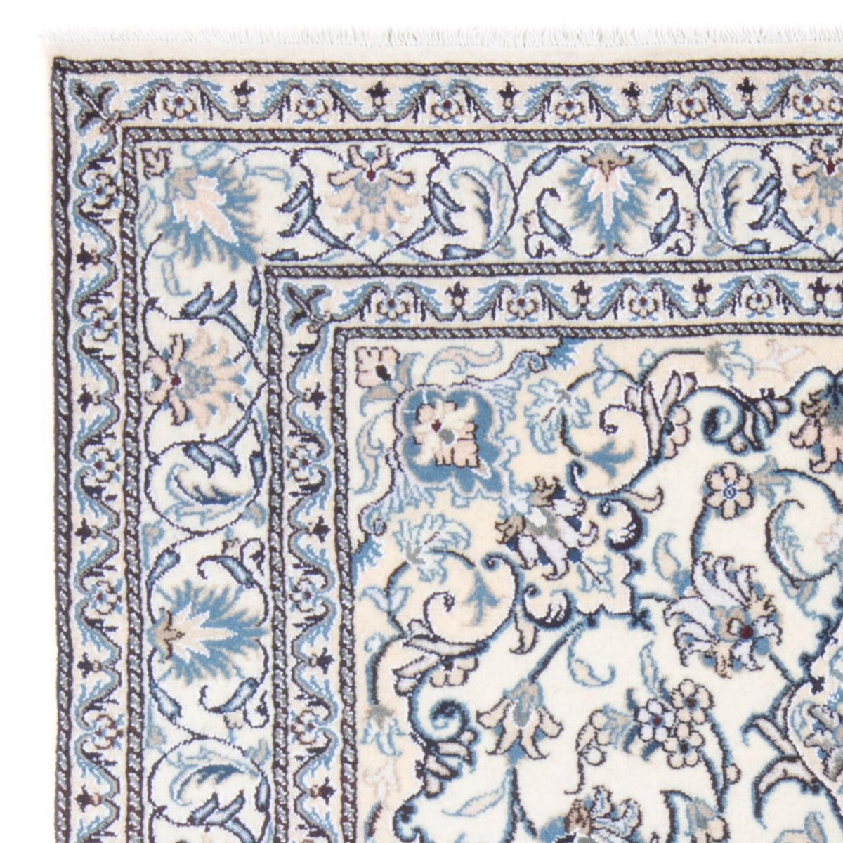 Persisk matta - Nain - Royal - 197 x 145 cm - grädde