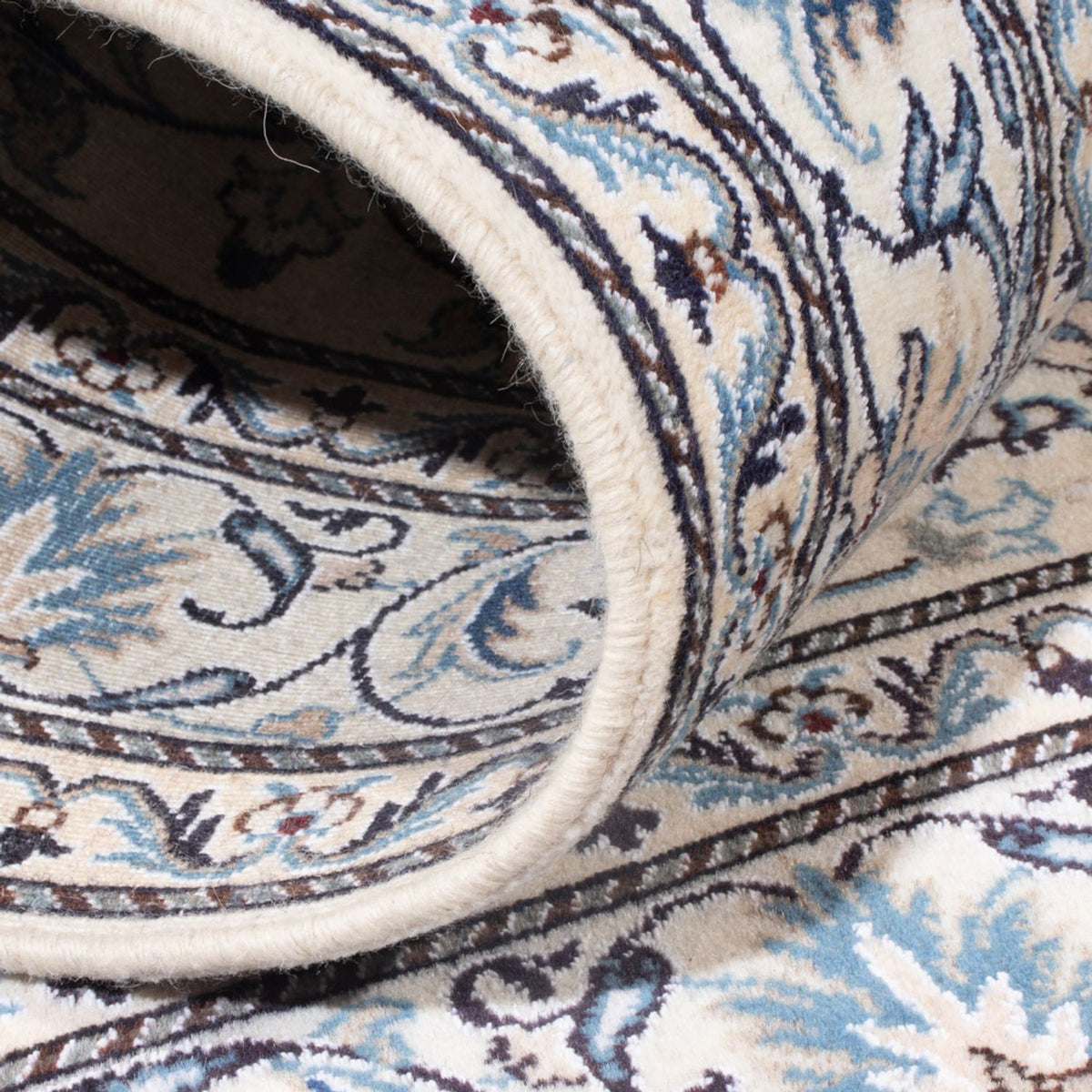 Persisk matta - Nain - Royal - 197 x 145 cm - grädde