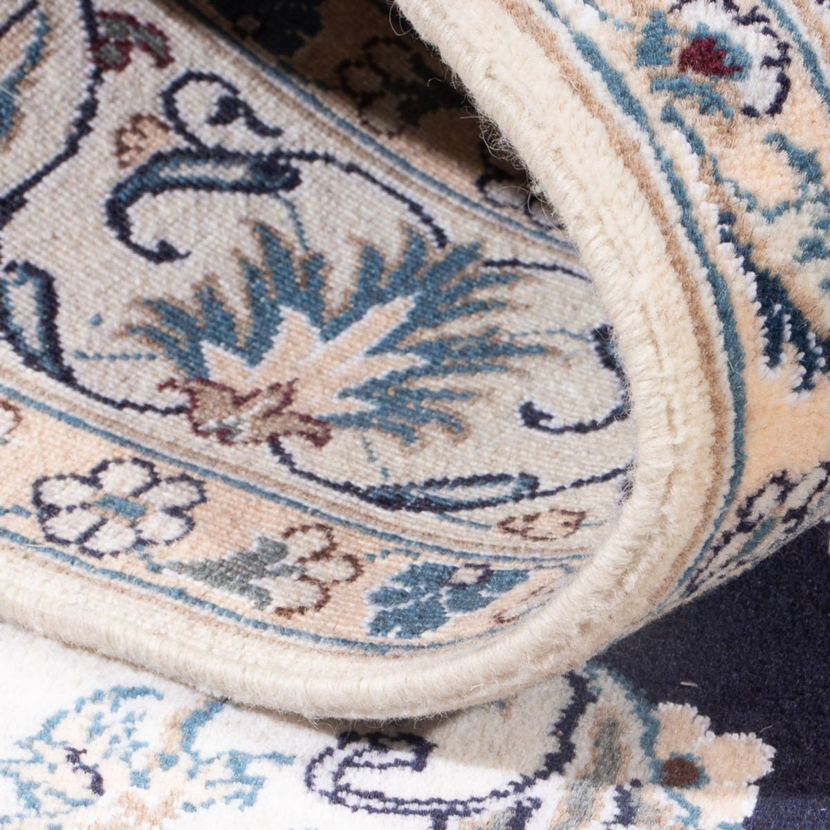 Persisk matta - Nain - Royal - 194 x 145 cm - mörkblå