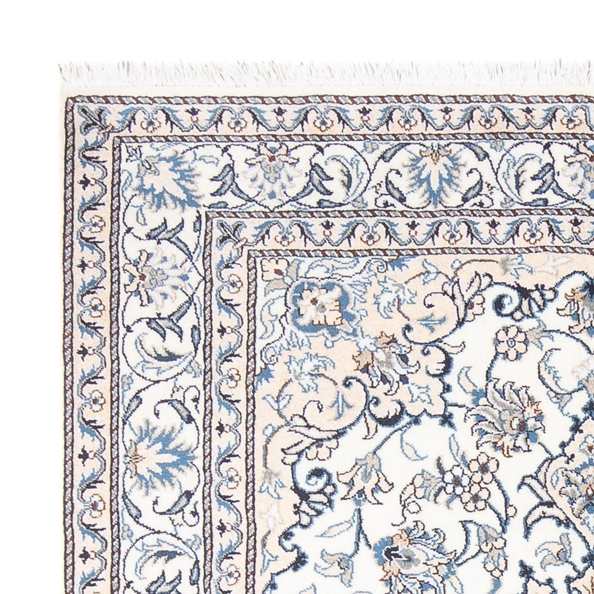 Persisk matta - Nain - Royal - 190 x 151 cm - kamel