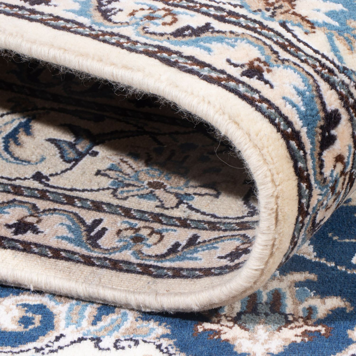 Persisk matta - Nain - Royal - 207 x 151 cm - blå