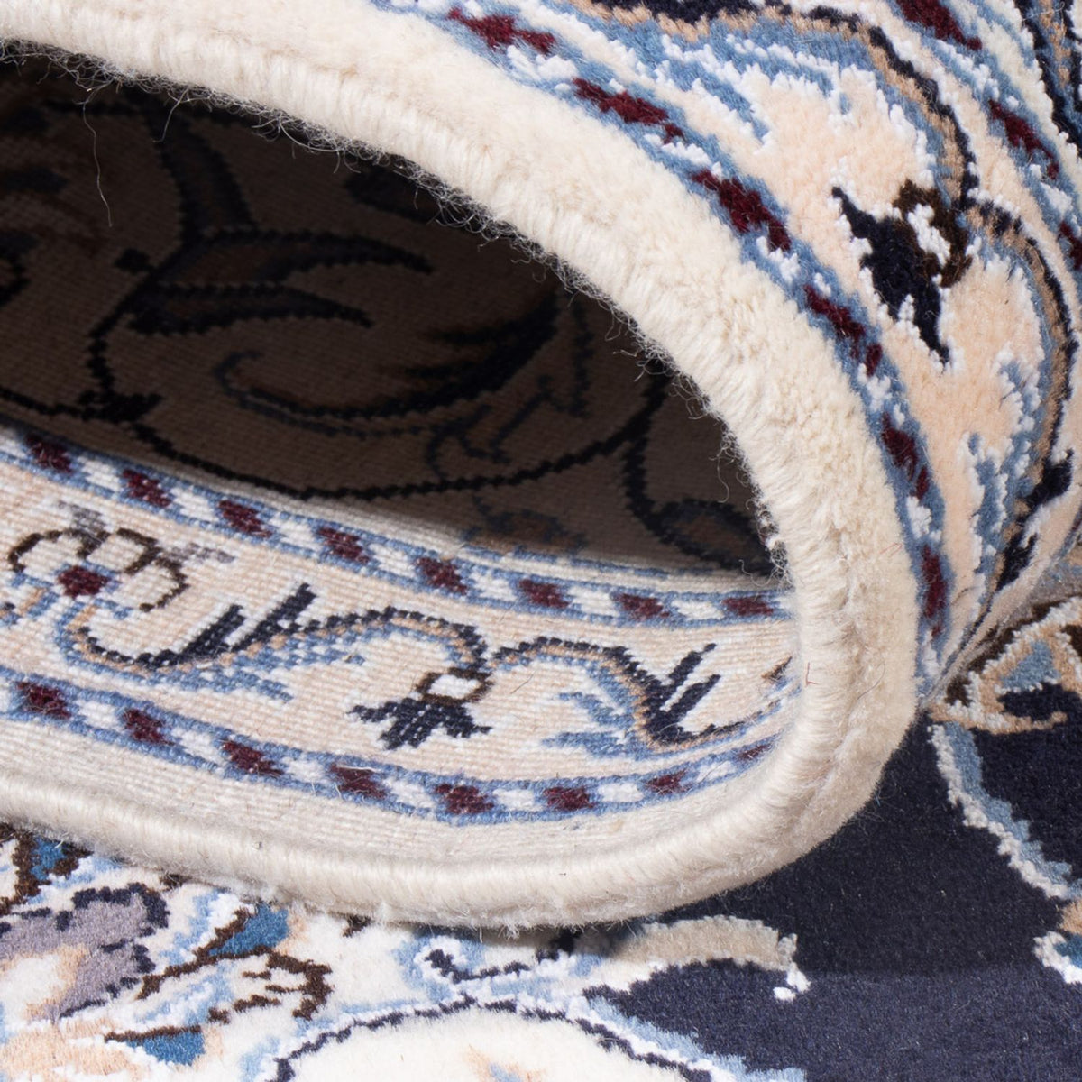 Persisk matta - Nain - Royal - 207 x 145 cm - mörkblå