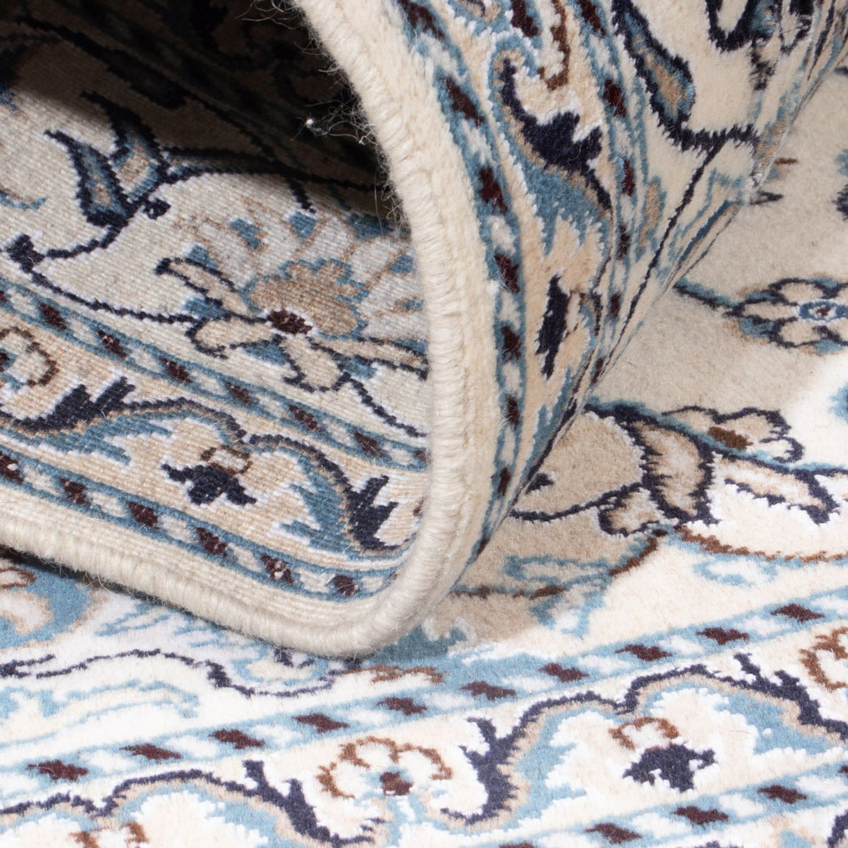 Persisk matta - Nain - Royal - 194 x 143 cm - grädde